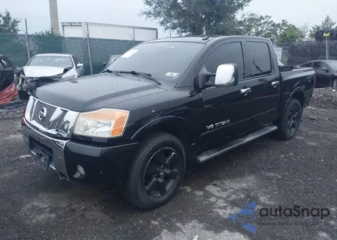 2011 Nissan Titan Sl from USA, damaged, VIN 1N6AA0EC1BN308804